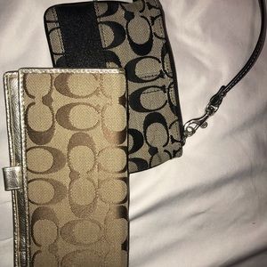 2 Coach pieces. Take both for $15!